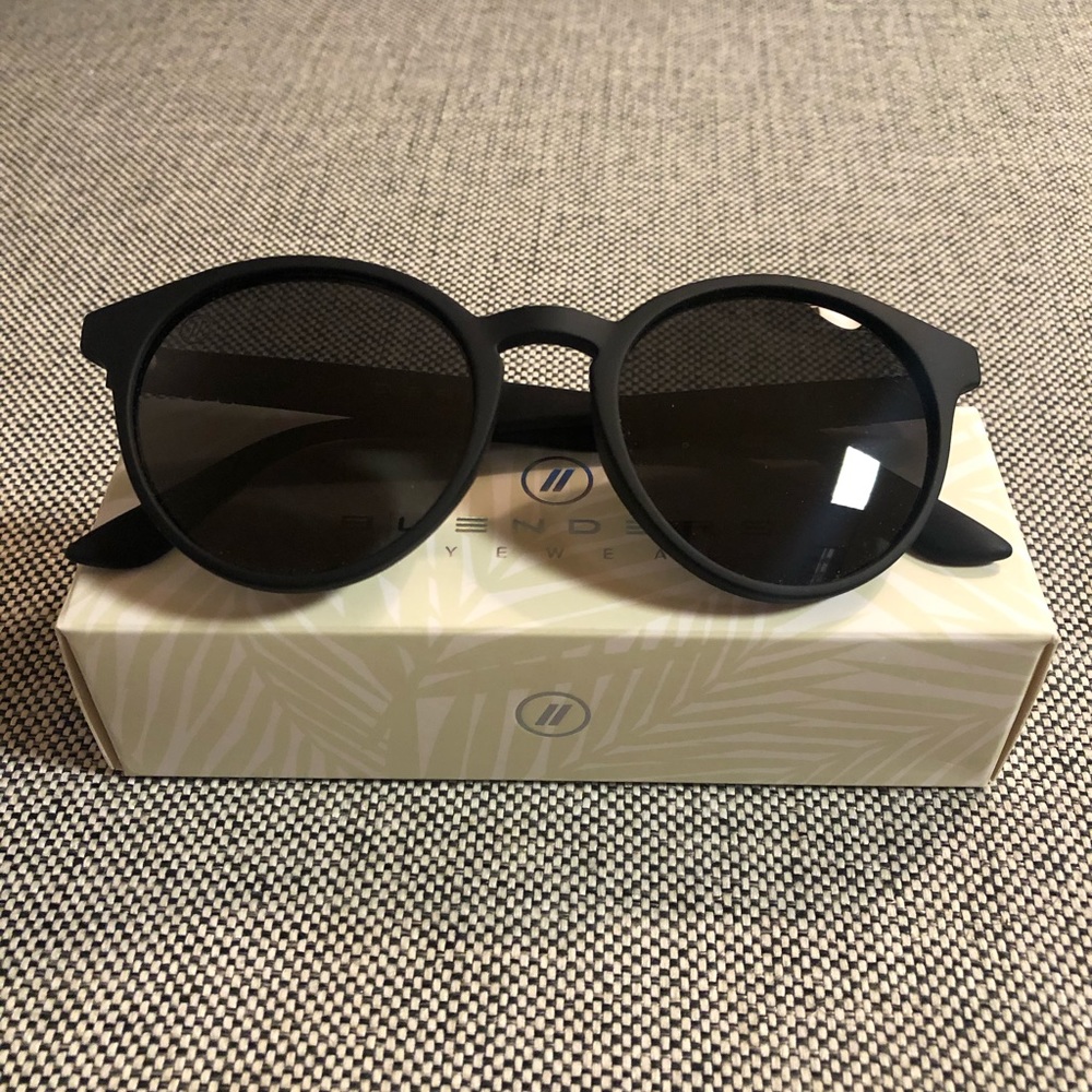 Blenders Eyewear Black Dapper Jack Polarized Sunglasses